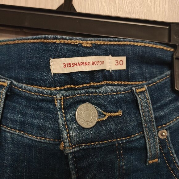 Levi's Women's 315 Shaping Bootcut Jeans Size 30 - Picture 2 of 4